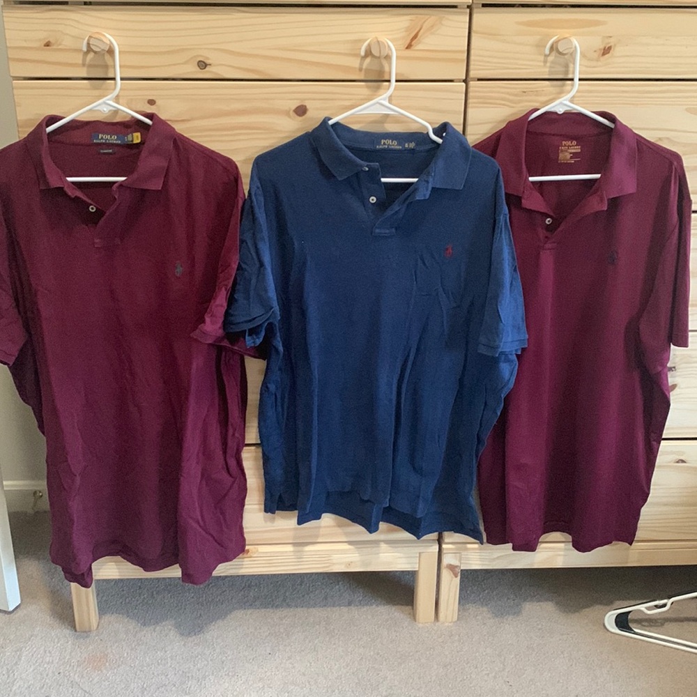 Ralph Lauren polo shirts